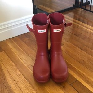 Hunter boots: Mens Original Short Rain Boots